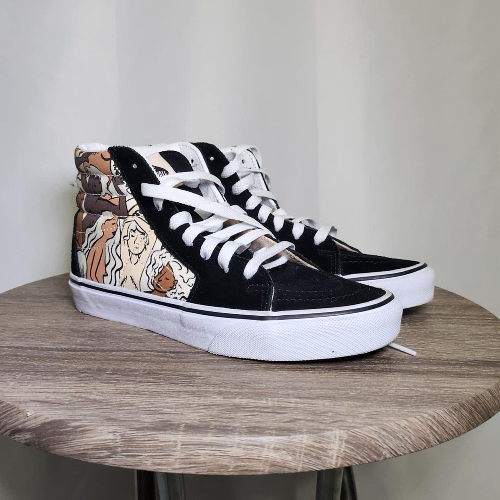 Vans Breast Cancer Awareness Lady Ladi Sk8-Hi Black Skate High Shoes WOMEN 6